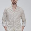 Forpen Camicia Coreana Stampata Camicie